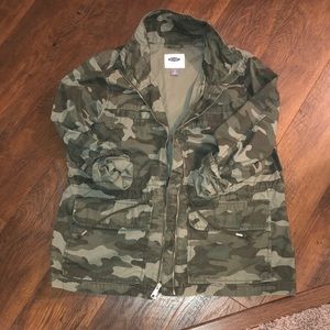 OLD NAVY camo utility jacket